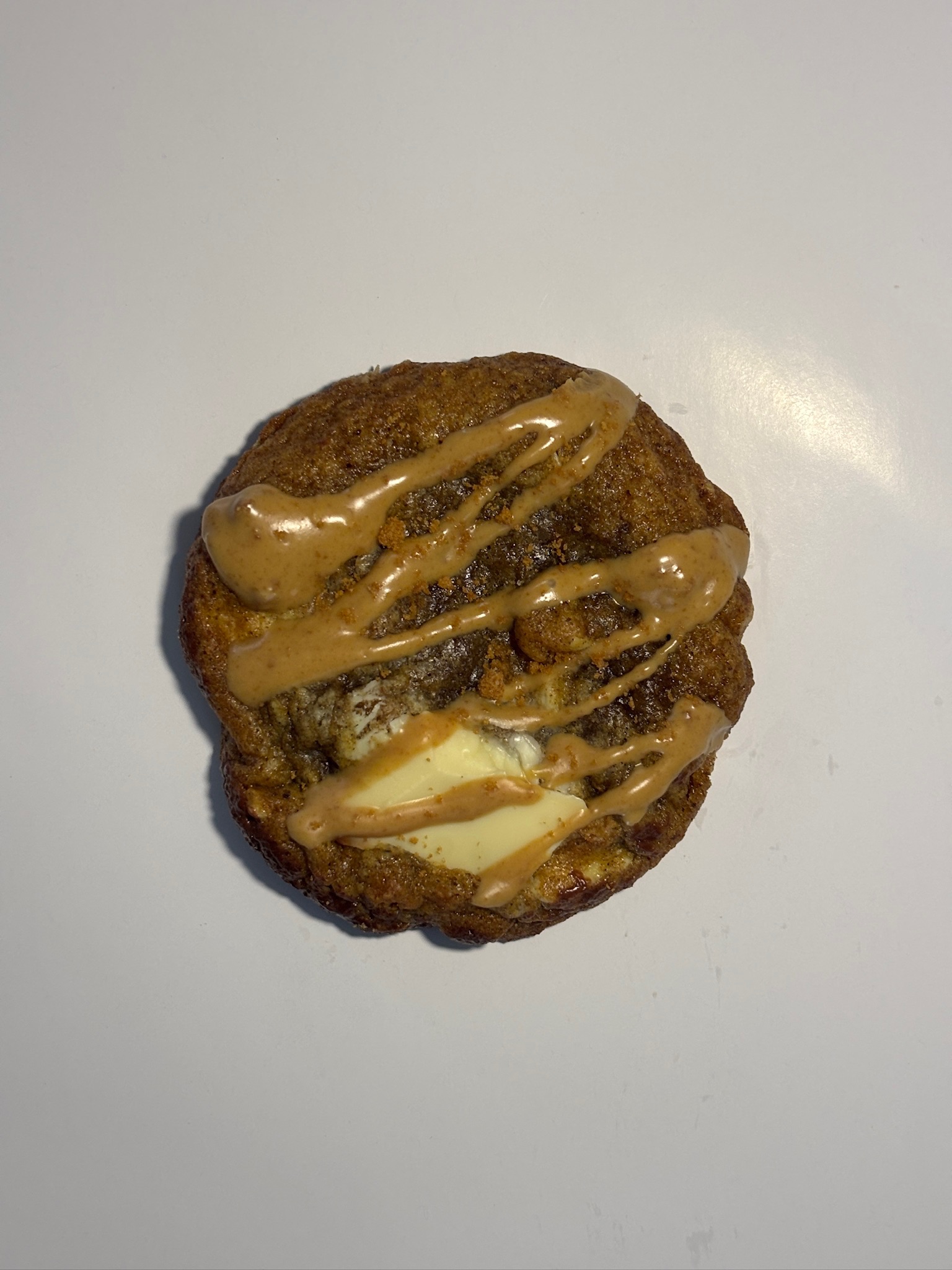 White Chocolate Biscoff Cookie