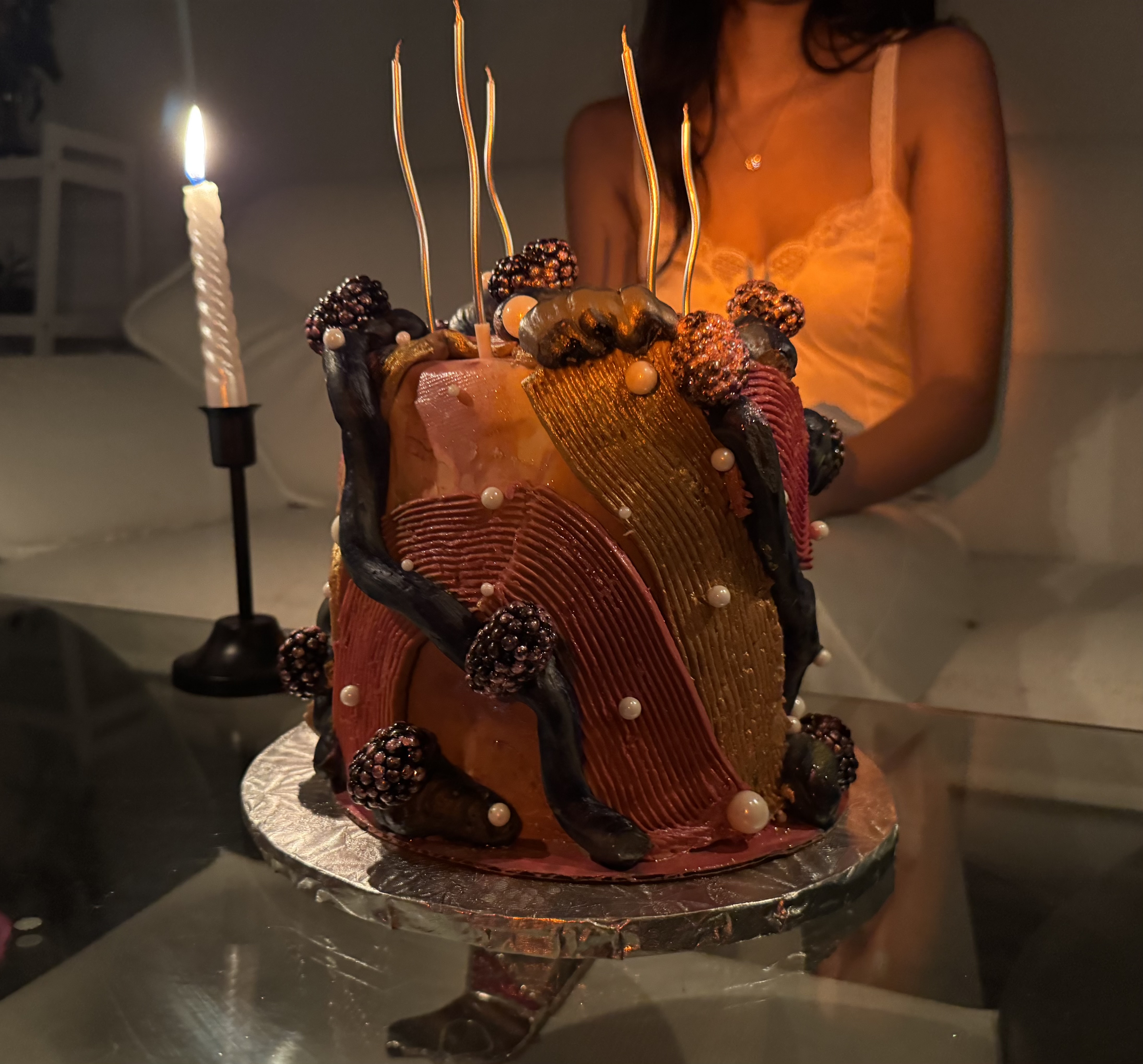 Featured Candlelight Cake Creation