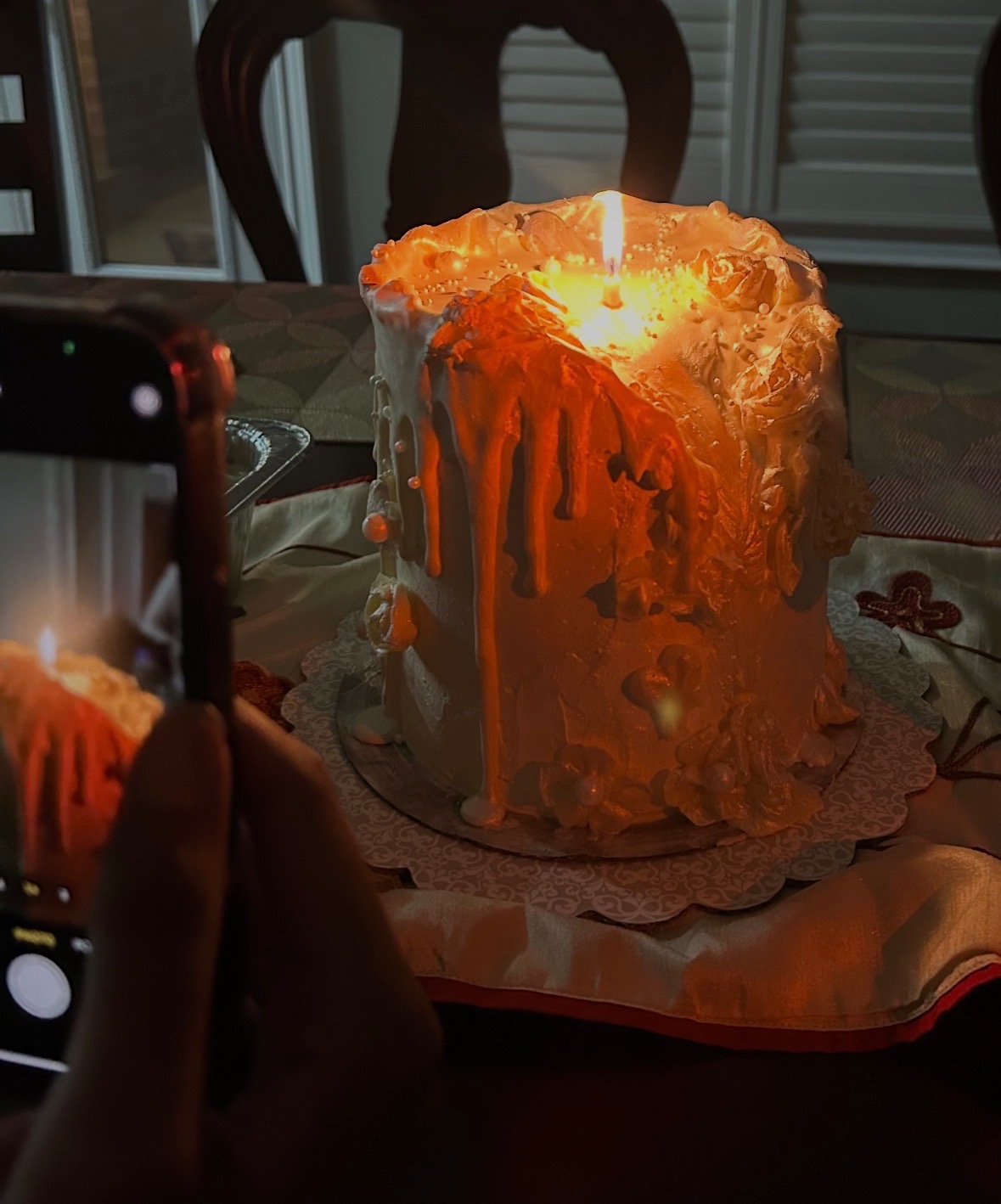 Candle Drip Dream Cake
